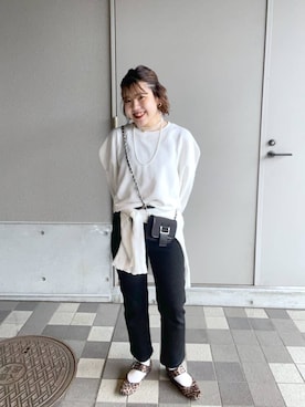 「eL（エル）のアイテム」を使った、yukiさん（レディース・155cm）の秋コーディネート