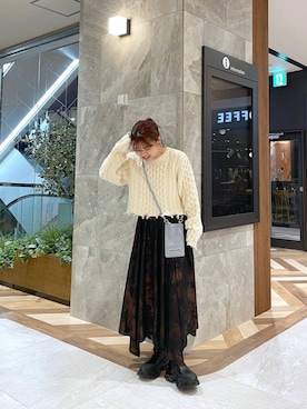 「アイテム（PC・スマホグッズ/家電）」を使った、yukiさん（レディース・155cm・20代）の秋コーディネート