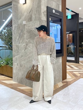 「アイテム（スウェットパンツ）」を使った、yukiさん（レディース・155cm・20代）の夏コーディネート