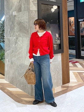 「eL（エル）のアイテム」を使った、yukiさん（レディース・155cm）の春コーディネート