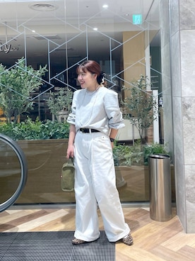 「アイテム（スウェット）」を使った、yukiさん（レディース・155cm・20代）の夏コーディネート