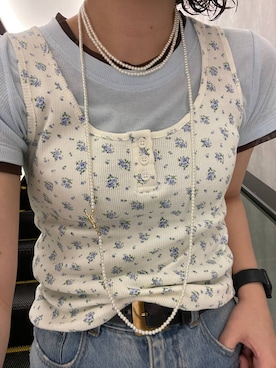 「eL（エル）のアイテム」を使った、yukiさん（レディース・155cm）の春コーディネート