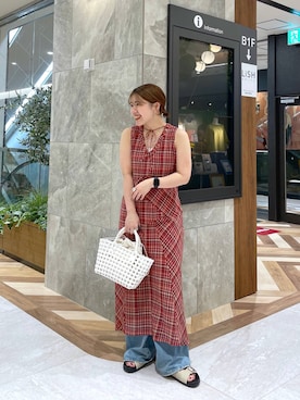 「eL（エル）のアイテム」を使った、yukiさん（レディース・155cm）の春コーディネート