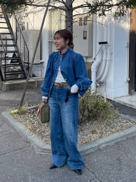 「eL（エル）のアイテム」を使った、yukiさん（レディース・155cm）の春コーディネート