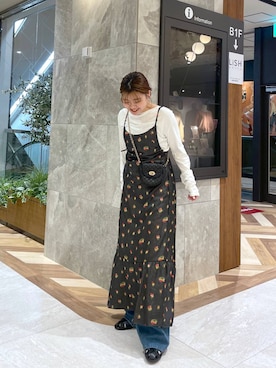 「eL（エル）のアイテム」を使った、yukiさん（レディース・155cm）の春コーディネート