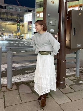 yukiさん(レディース・155cm)の冬コーディネート