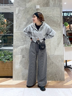 「eL（エル）のアイテム」を使った、yukiさん（レディース・155cm）の秋コーディネート