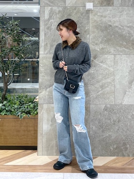 「eL（エル）のアイテム」を使った、yukiさん（レディース・155cm）の秋コーディネート