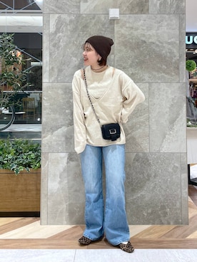 「eL（エル）のアイテム」を使った、yukiさん（レディース・155cm）の秋コーディネート