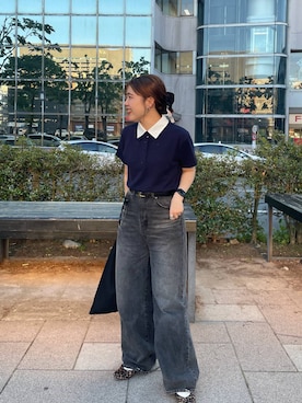 「eL（エル）のアイテム」を使った、yukiさん（レディース・155cm）の春コーディネート