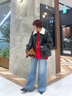 yukiさん（レディース・155cm）の冬コーディネート