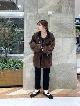 「eL（エル）のアイテム」を使った、yukiさん（レディース・155cm）の秋コーディネート