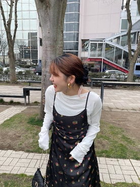 「eL（エル）のアイテム」を使った、yukiさん（レディース・155cm）の春コーディネート