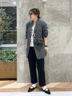 「eL（エル）のアイテム」を使った、yukiさん（レディース・155cm）の秋コーディネート