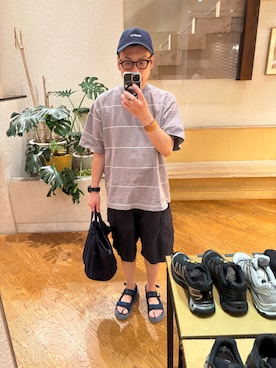 「アイテム（Tシャツ/カットソー）」を使った、Daiさん（メンズ・168cm）の夏コーディネート