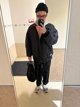 「FreshService（フレッシュサービス）のアイテム」を使った、Daiさん（メンズ・168cm）の冬コーディネート