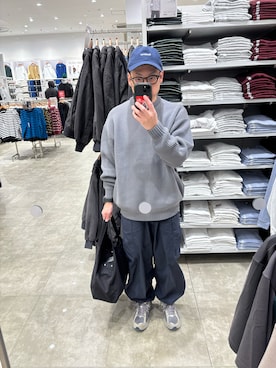 「アイテム（ニット/セーター）」を使った、Daiさん（メンズ・168cm）の秋コーディネート