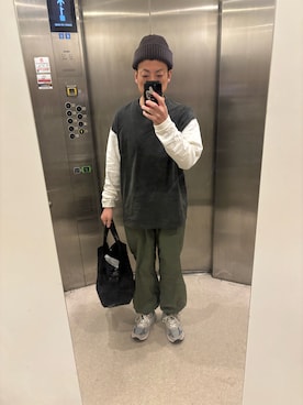 「アイテム（Tシャツ/カットソー）」を使った、Daiさん（メンズ・168cm）の秋コーディネート