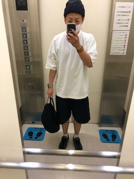 「is-ness（イズネス）のアイテム」を使った、Daiさん（メンズ・168cm）の夏コーディネート