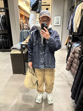 「アイテム（ジャケット/アウター）」を使った、Daiさん（メンズ・168cm）の冬コーディネート