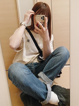 「TENBOX（テンボックス）のアイテム」を使った、yukarunさん（レディース・162cm）の春コーディネート