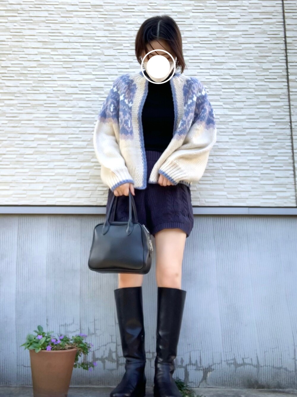 Heather（ヘザー）の「ローゲージノルディックカーデ 918346