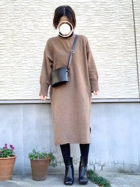 nariさん（レディース・160cm）の冬コーディネート