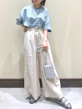 marurunさん（レディース・158cm）の夏コーディネート