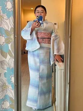 「アイテム（水着/着物・浴衣）」を使った、Jemさん（レディース・156cm・40代）の夏コーディネート