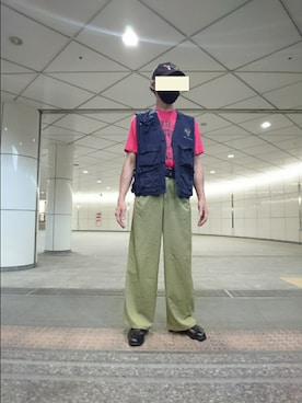 「alpha」｜たっくんさん（メンズ・175cm）の夏コーディネート