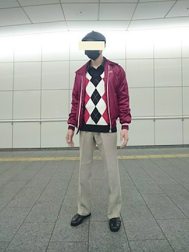 「ブルックスブラザーズ」｜「アイテム（ジャケット/アウター）」を使った、たっくんさん（メンズ・176cm）の春コーディネート