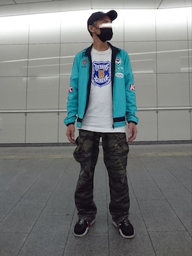「starter」｜「アイテム（ジャケット/アウター）」を使った、たっくんさん（メンズ・176cm）の秋コーディネート