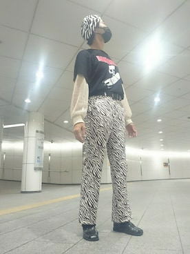 「clear（クリア）のアイテム」を使った、たっくんさん（メンズ・176cm）の夏コーディネート