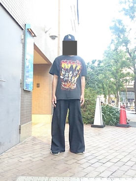 「FREAK'S STORE（フリークスストア）のアイテム」を使った、たっくんさん（メンズ・176cm）の夏コーディネート