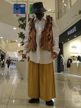 「Eddie Bauer（エディーバウアー）のアイテム（シャツ/ブラウス）」を使った、たっくんさん（メンズ・176cm）の春コーディネート