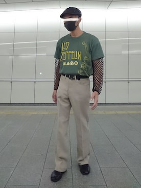 「Bravado（ブラヴァド）のアイテム」を使った、たっくんさん（メンズ・176cm）の秋コーディネート