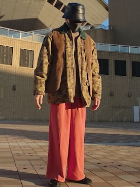 「179/WG（イチナナキュウダブルジー）のアイテム」を使った、たっくんさん（メンズ・176cm）の冬コーディネート