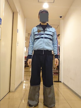 「SENSE OF PLACE by URBAN RESEAR」｜「アイテム（ジャージ）」を使った、たっくんさん（メンズ・176cm）の春コーディネート