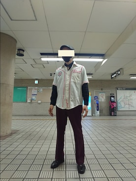 「ランチャーパンツ」｜たっくんさん（メンズ・176cm）の夏コーディネート