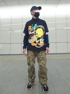 「starter」｜「アイテム（ジャケット/アウター）」を使った、たっくんさん（メンズ・176cm）の秋コーディネート