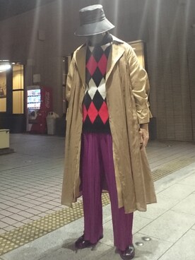 「DouDou（ドゥドゥ）のアイテム」を使った、たっくんさん（メンズ・176cm）の冬コーディネート