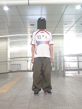 「ゲームシャツ」｜たっくんさん（メンズ・176cm）の夏コーディネート