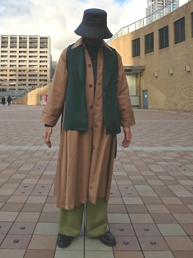 「JEANASIS（ジーナシス）のアイテム（ジャケット/アウター）」を使った、たっくんさん（メンズ・176cm）の冬コーディネート