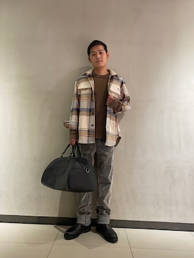 「DIESEL（ディーゼル）のアイテム（ブルゾン）」を使った、Ko-ta-さん（メンズ・171cm）の冬コーディネート