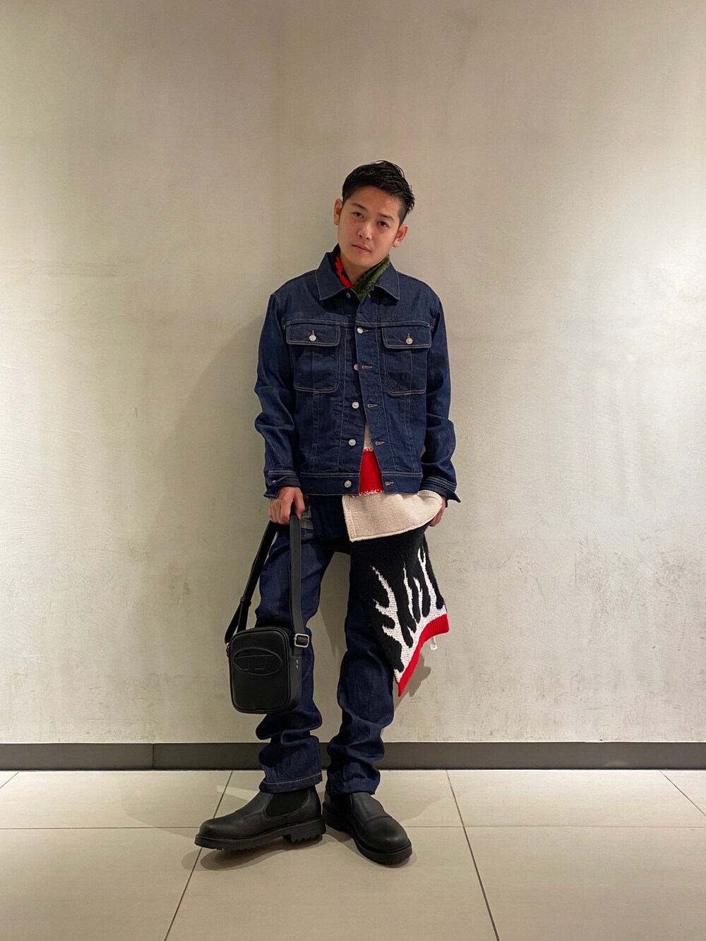 DIESEL/フォーストモデルタイプ/ジョグデニムジャケット メンズ ジョグジャケット D-WYNNY JOGG（デニムジャケット