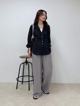 「fredy emue（フレディエミュ）のアイテム」を使った、miuraさん（レディース・160cm）の春コーディネート