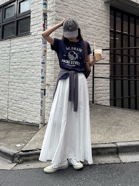 miuraさん（レディース・160cm）の夏コーディネート