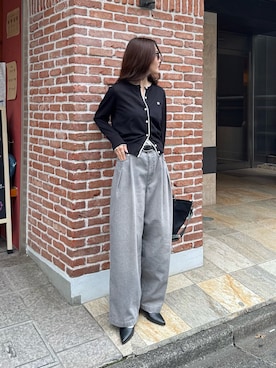 「fredy emue（フレディエミュ）のアイテム」を使った、miuraさん（レディース・160cm）の春コーディネート