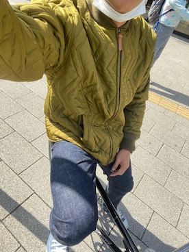 CALEE(キャリー)のミリタリージャケットを使った人気ファッション 新品未開封です calee セットジャケット ブルゾン