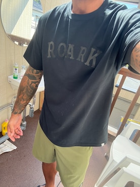 「アイテム（Tシャツ/カットソー）」を使った、飛車角さん（メンズ・180cm）の秋コーディネート